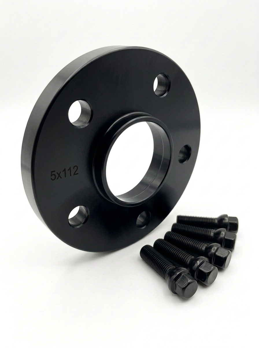 15mm Hubcentric Wheel Spacers –  Mercedes / Audi – With Bolt Kit