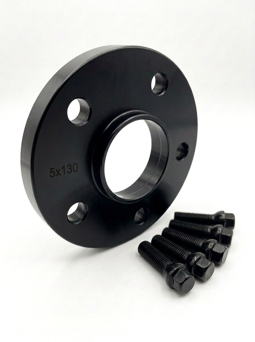 15mm Hub Centric Wheel Spacers Porsche 5x130 CB71.6 911 Cayenne Macan Boxster | Includes Bolt Kit